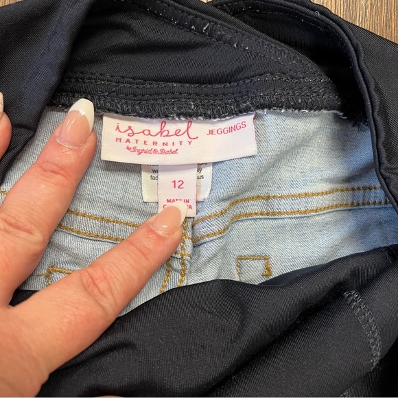 Isabel maternity jeans SZ 12 - Picture 3 of 3